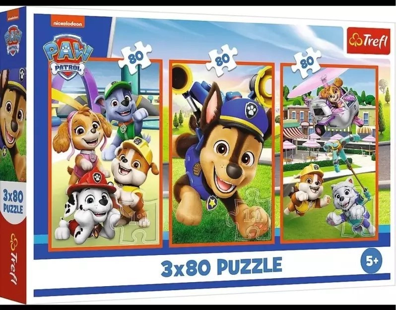 PUZZLE 3x80 Psia zgraja /Psi Patrol