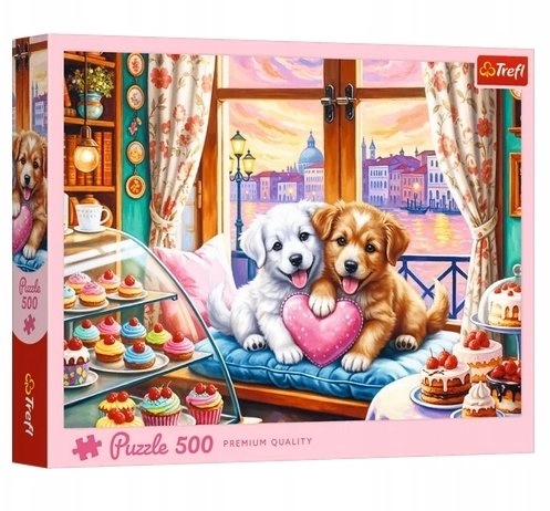 PUZZLE 500 Szczenięca miłość 37554 37554