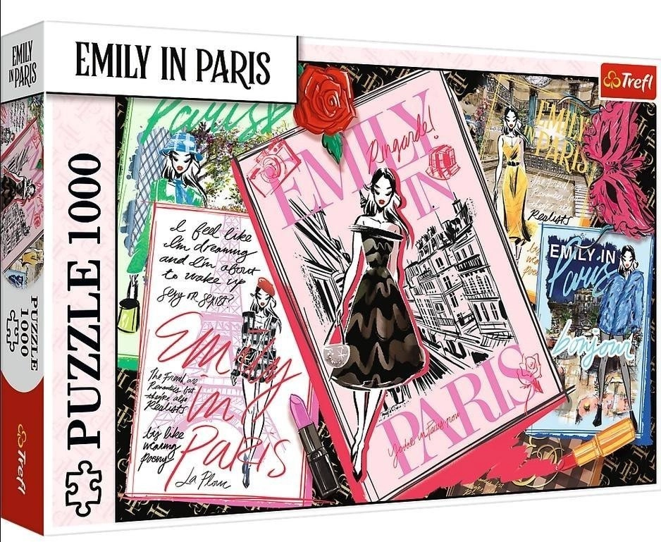 PUZZLE 1000 Emily in Paris Fashion