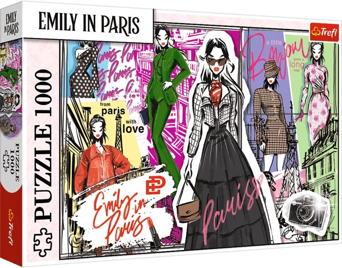 PUZZLE 1000 Emily in Paris Fashion