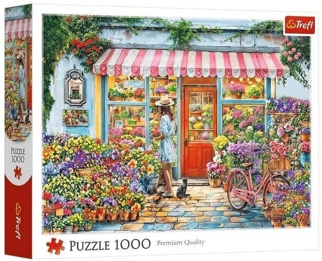 Trefl Puzzle 1000 Kwiaciarnia TREFL 5900511109818