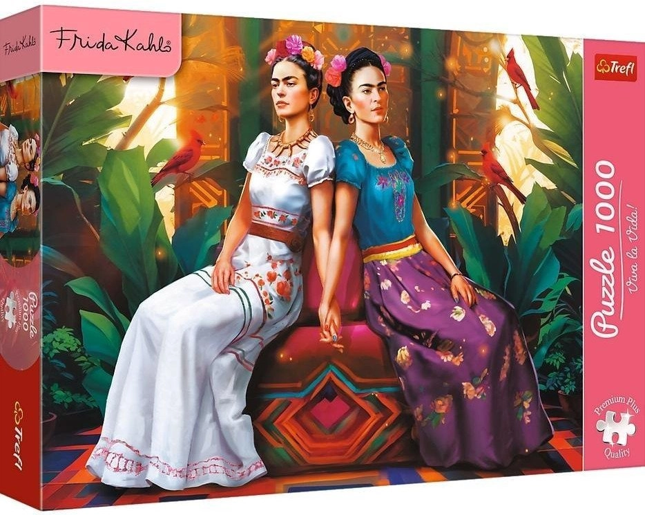 Puzzle 1000 Frida Kahlo: Two faces