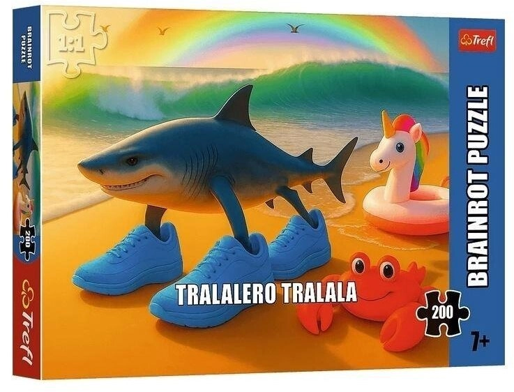 Puzzle 200 BrainRots Tralalero Tralala 5900511133639