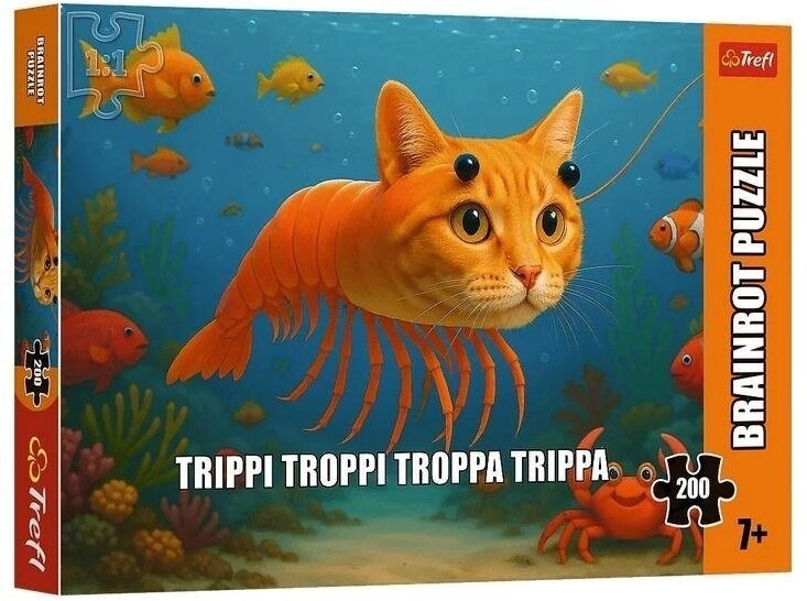 Puzzle 200 BrainRots Trippi Too Much