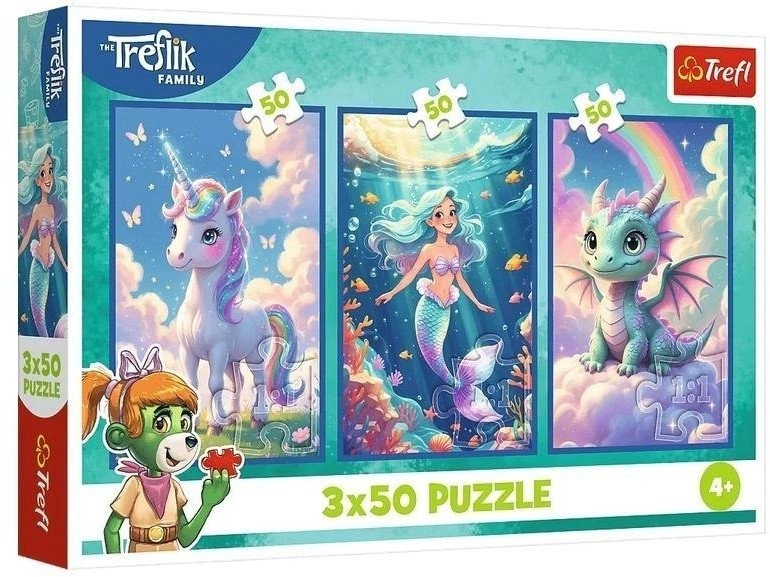 Puzzle 3x50 Together in the colorful