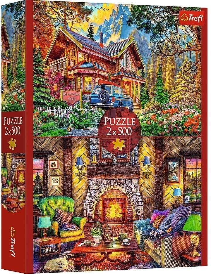 PUZZLE 2x500 Trip to the mountains