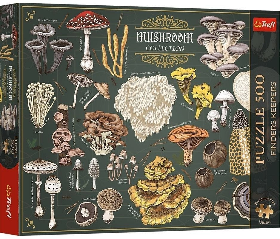 Puzzle 500 Finders Keepers: Grzyby TREFL