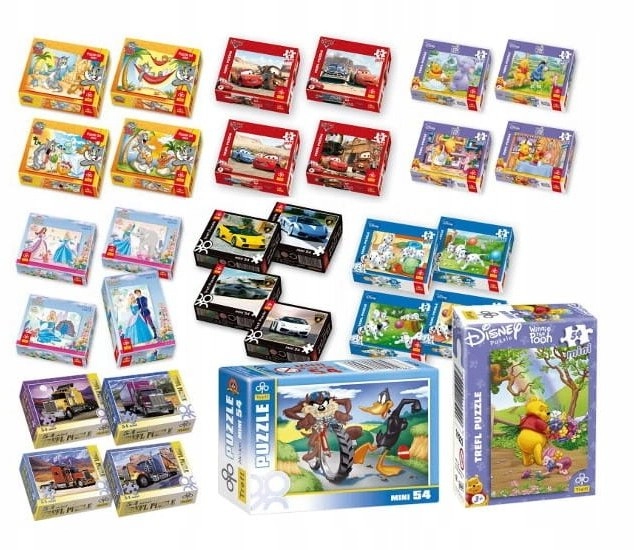 Mini puzzle 54 pieces. 95030069 5902496000012
