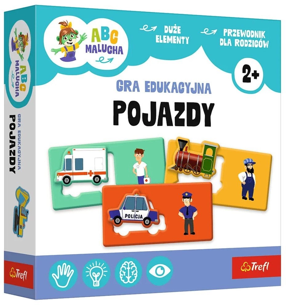 GAME - Vehicles-ABC Malucha - Trefl