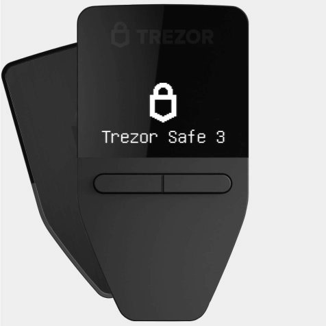 Trezor Safe 3 cryptocurrency wallet -