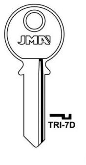 BLANK KEY TRC40(TRI-7D)TRI CIRCL 15165628 8422513012721