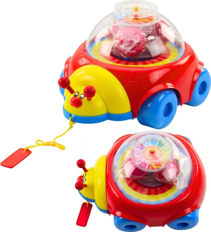 Ladybug Riding To Pull With Balls