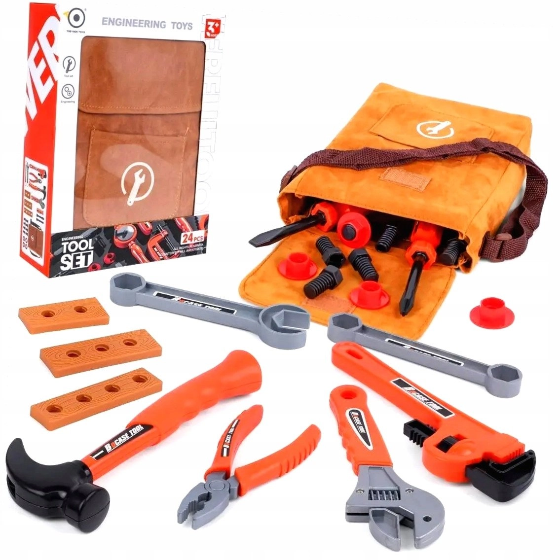 Tool set in a bag 24