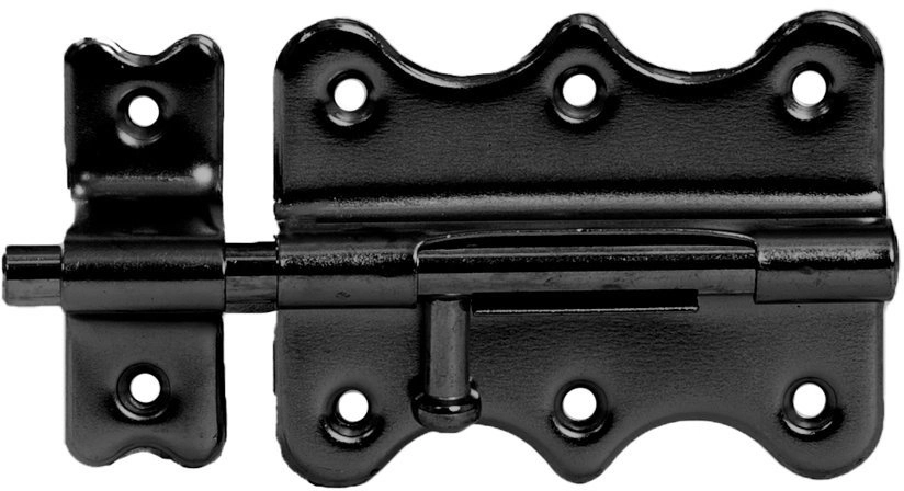 LATCH DOOR BFX-75MM BLACK 14972836 BFX-75MM_BLACK
