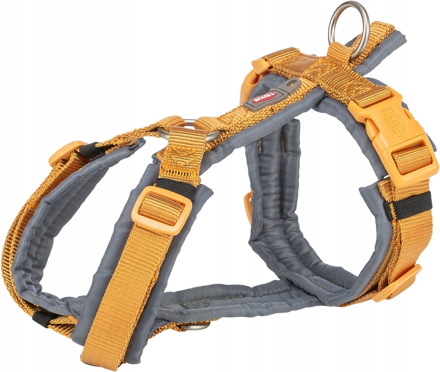 Premium trekking szelki dla psa curry/grafit