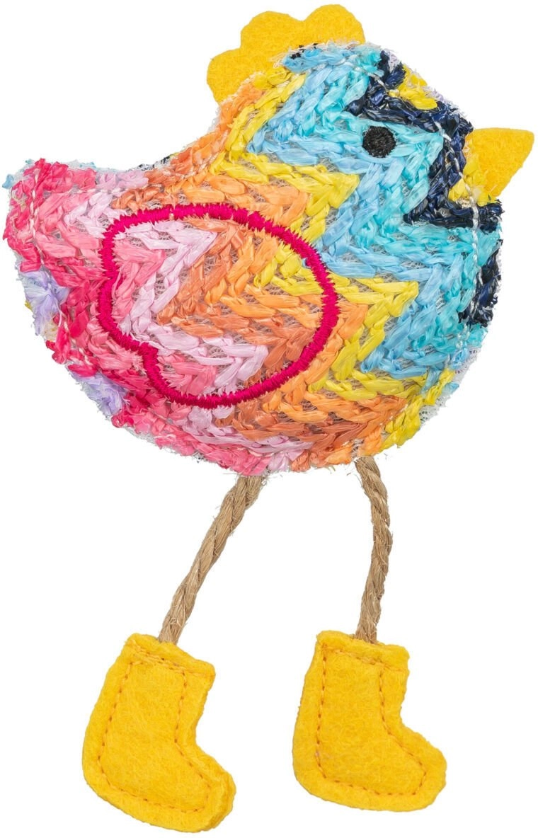 Chicken  toy  for cats  polyester  11