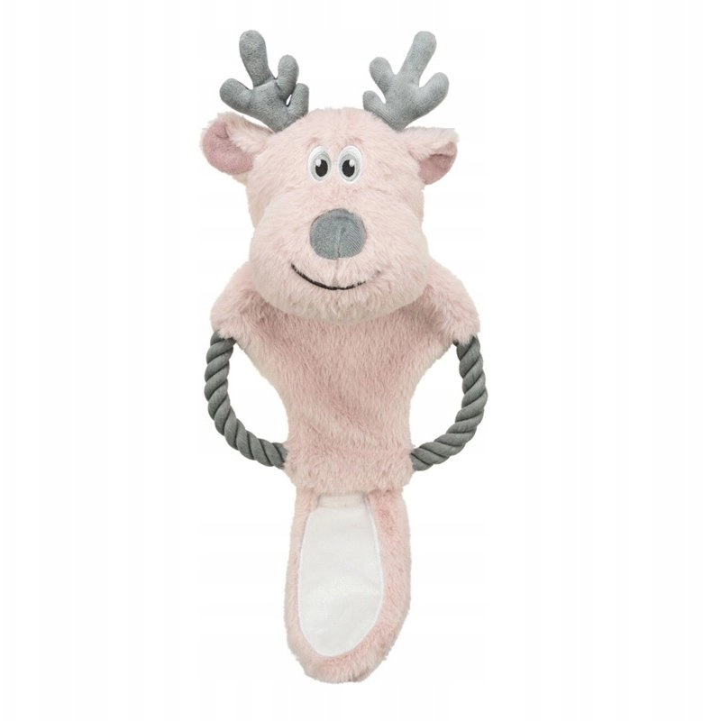 Xmas Reindeer with rope  toy  for