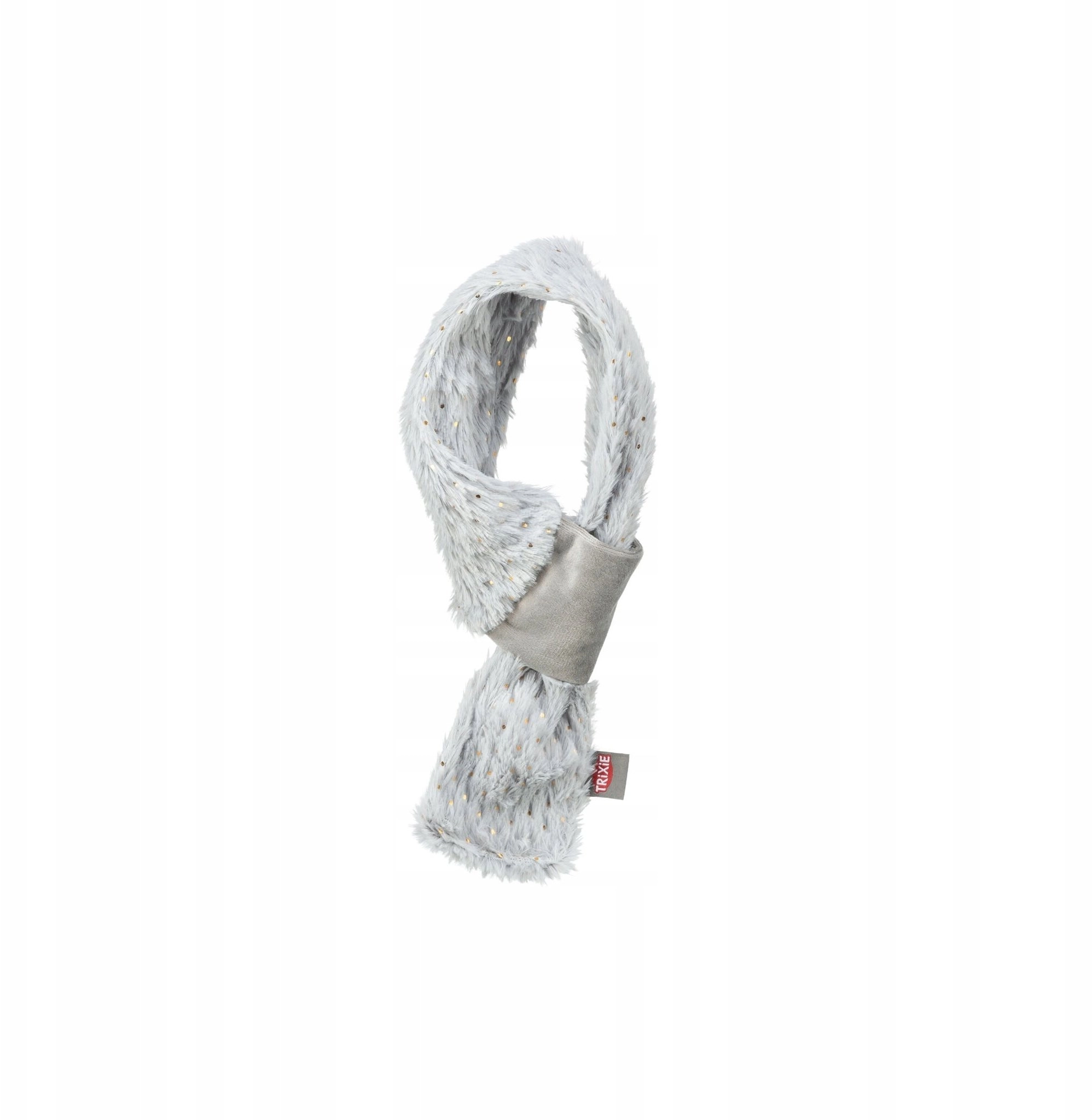 Trixie Xmas dog scarf  gray  S: