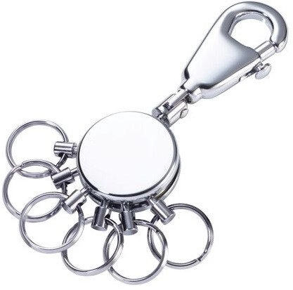 TROIKA key ring PATENT shiny KYR60/CH
