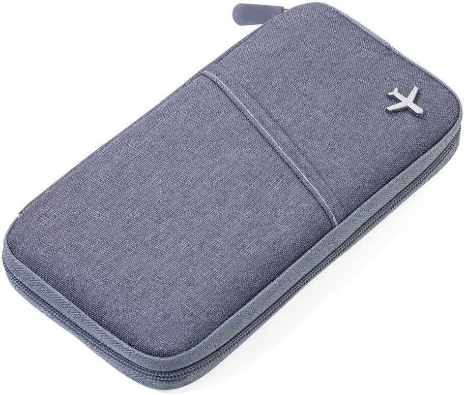 TROIKA Etui SAFE FLIGHT grau TRV20/GY