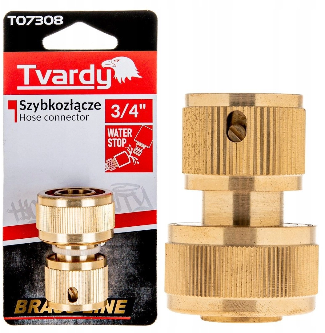 3/4`` quick connector with BRASS-LINE alloy