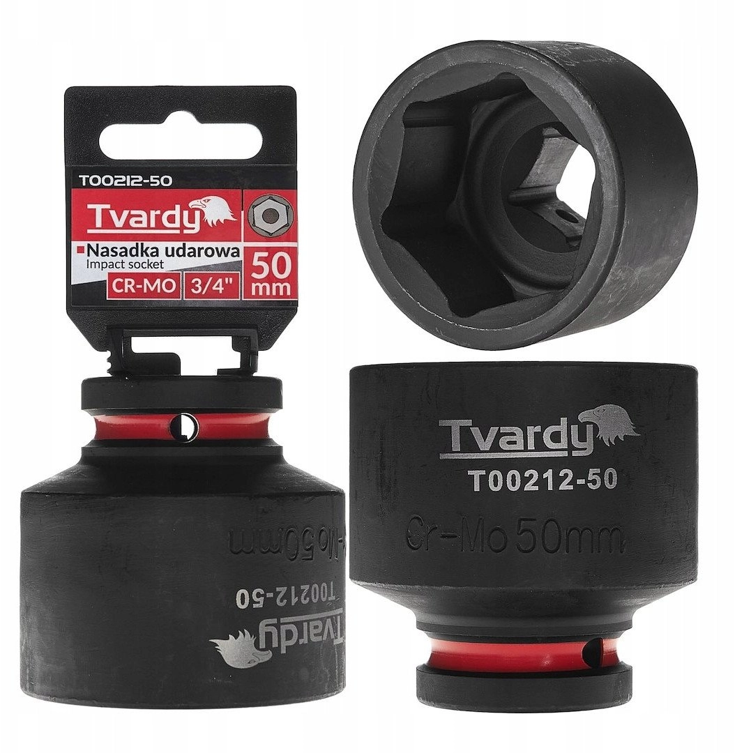 Impact socket 3/4" 6-point 50mm CR-MO