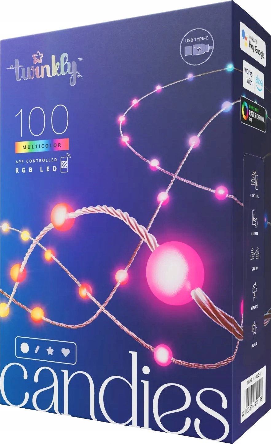Twinkly Candies LED Christmas tree lights