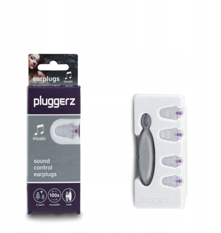 Tzmo Pluggerz  Music  Earplugs  4 pcs