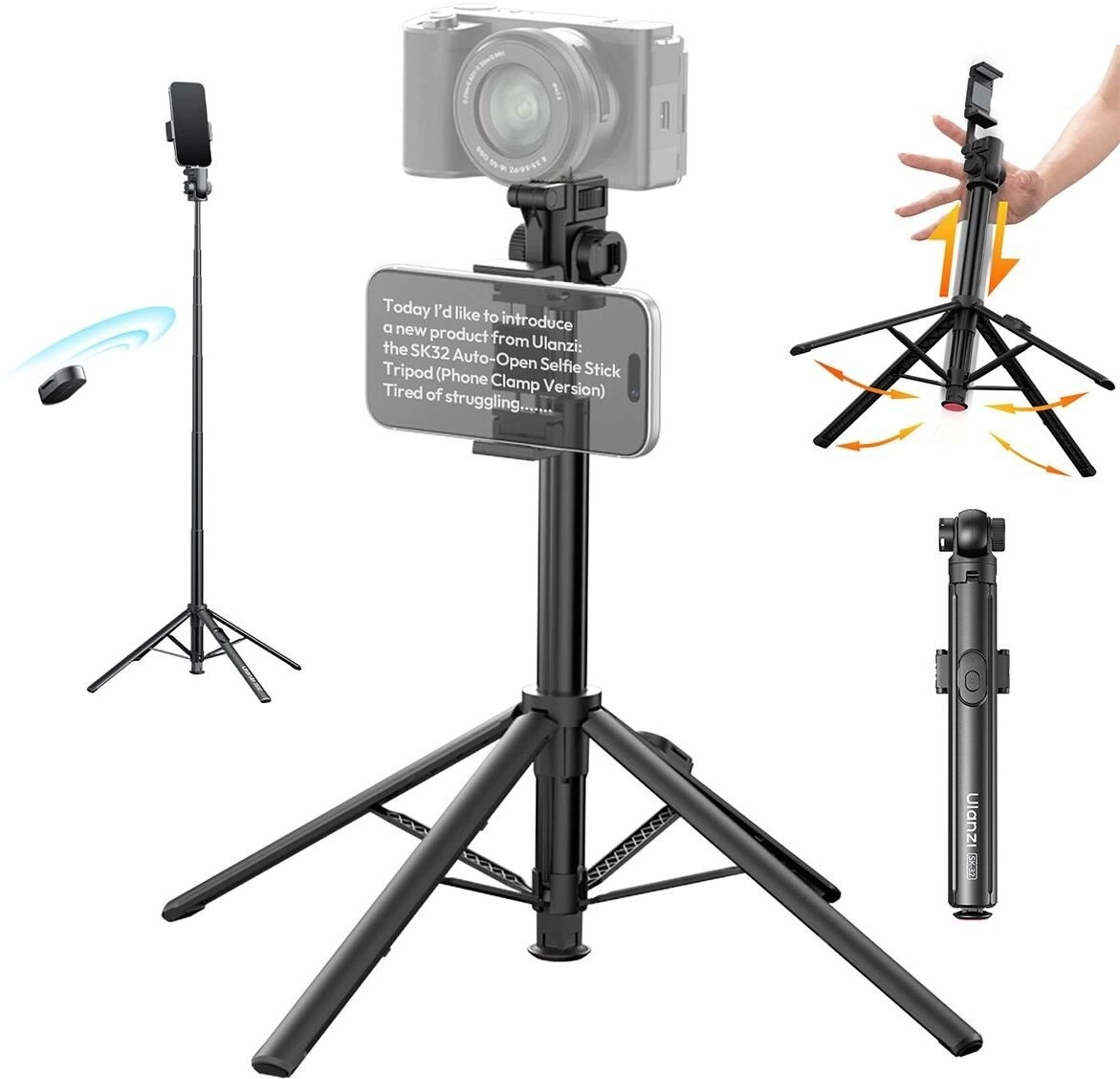 Ulanzi Tripod 18cm Ulanzi Sk32 3in1