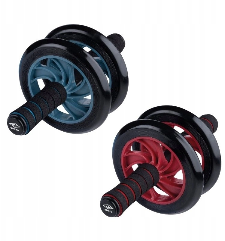 Umbro Two-wheeled abdominal roller with mat