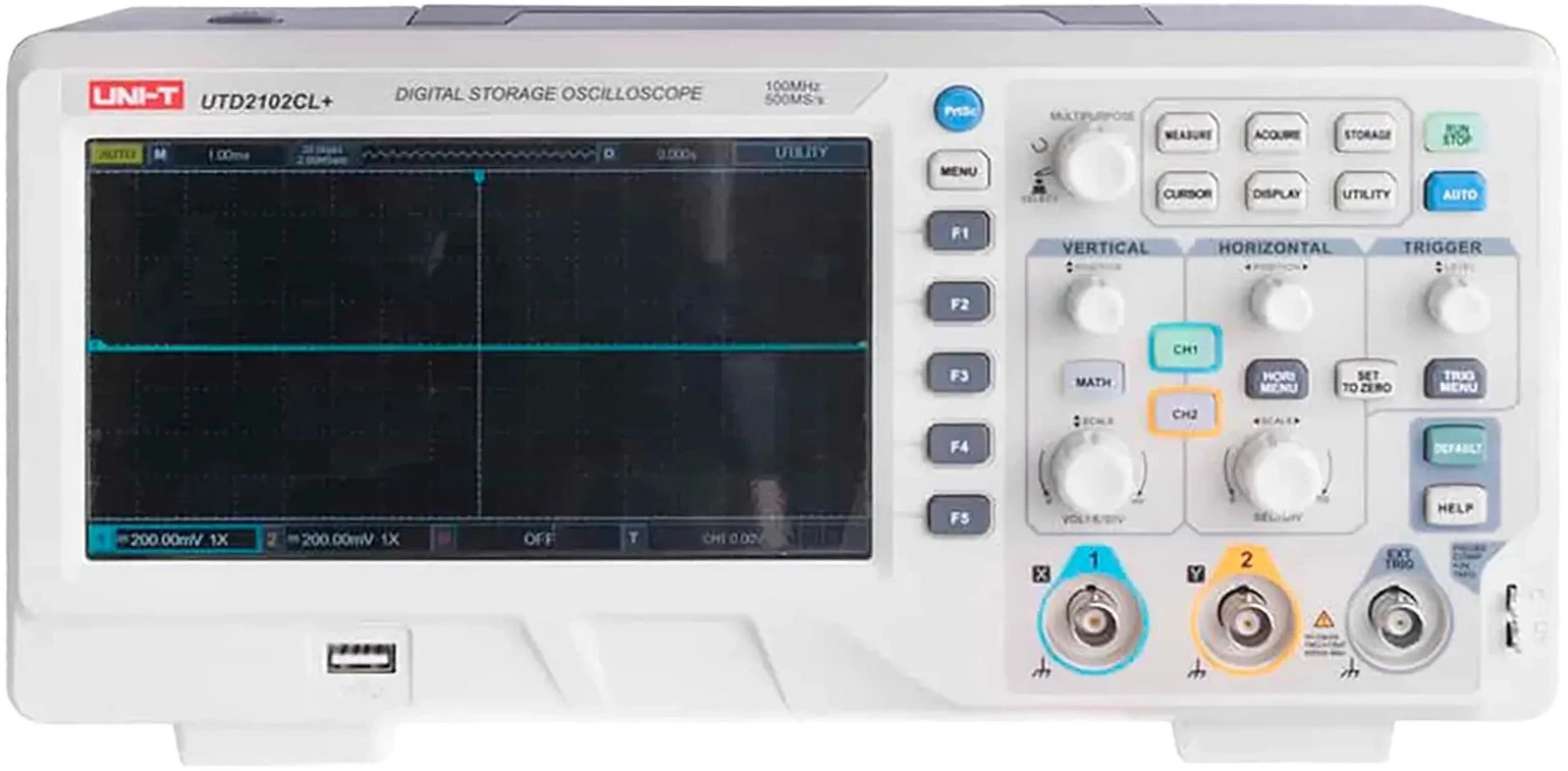 Oscilloscope Uni-T model UTD2102CL+ MIE0483 5901890095167