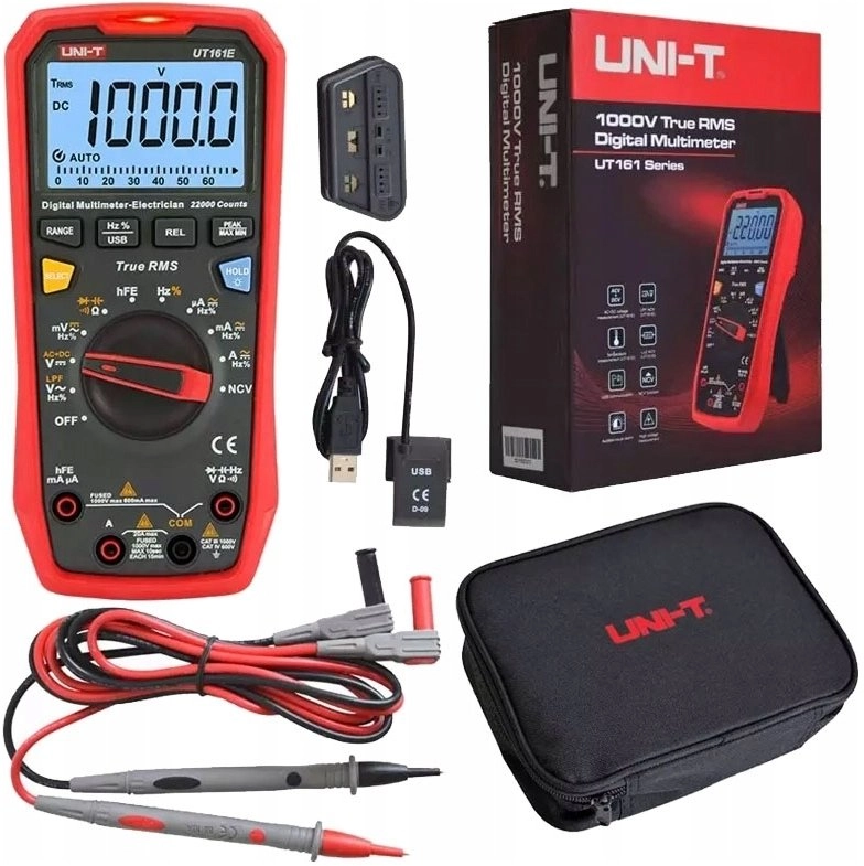Digitālais multimetrs  DC/AC spriegums: 1000V; DC/AC