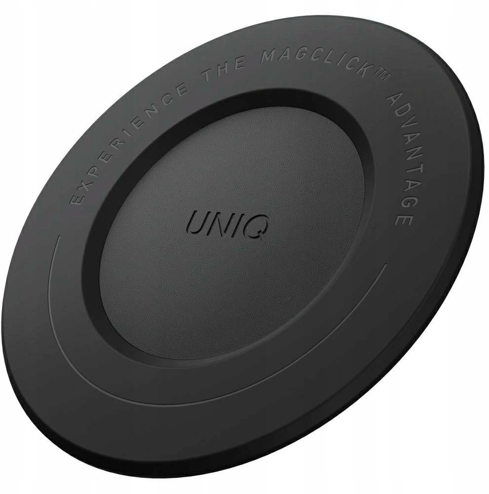 Magnetic holder UNIQ SnapMount self-adhesive black
