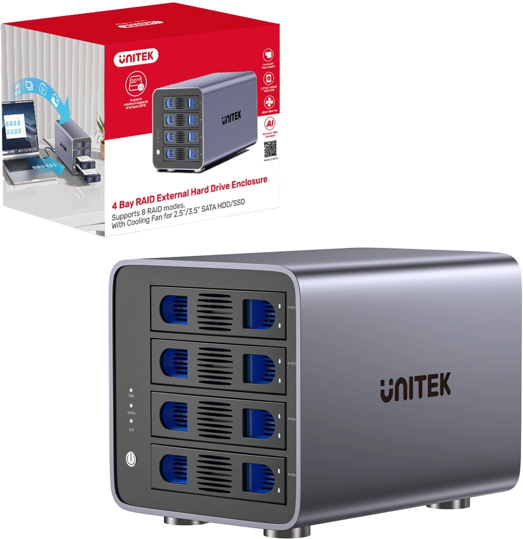 Unitek Bay RAID Enclosure for SATA