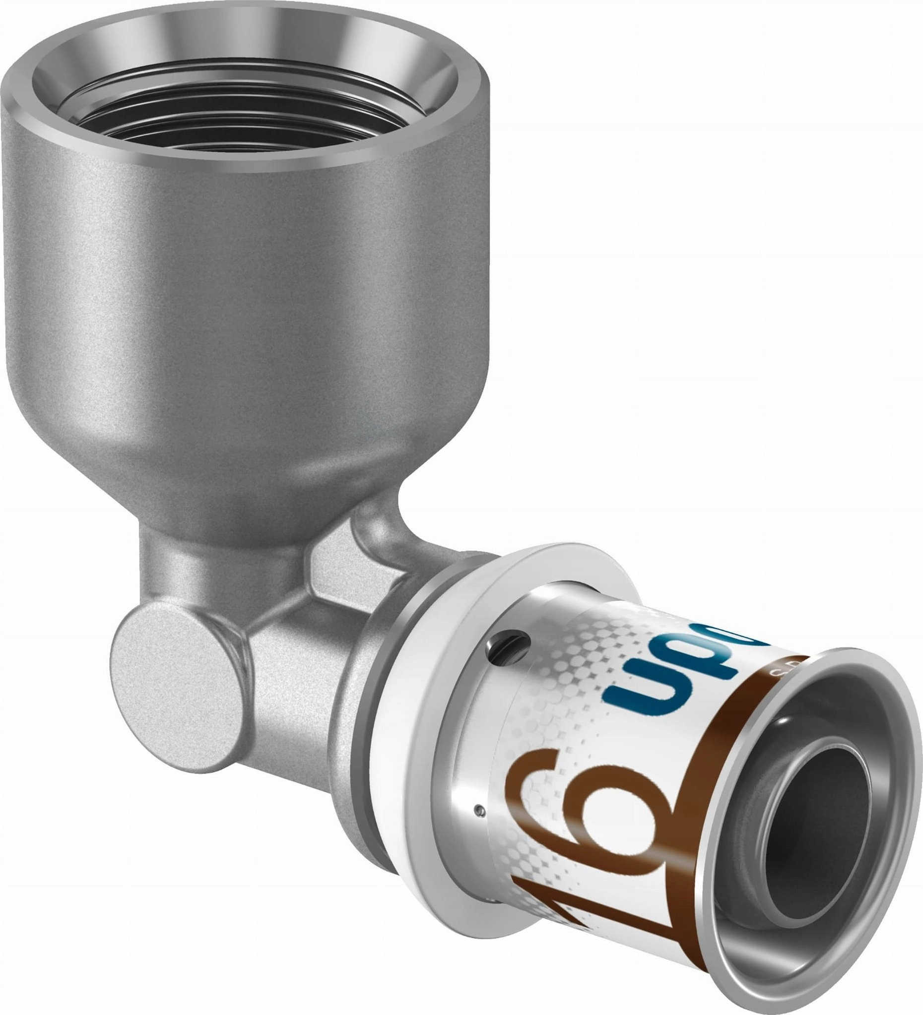 Uponor S-PressPLUS elbow with internal thread