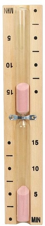 SAUNA HOURGLASS (PINE 15 MIN) 14966346