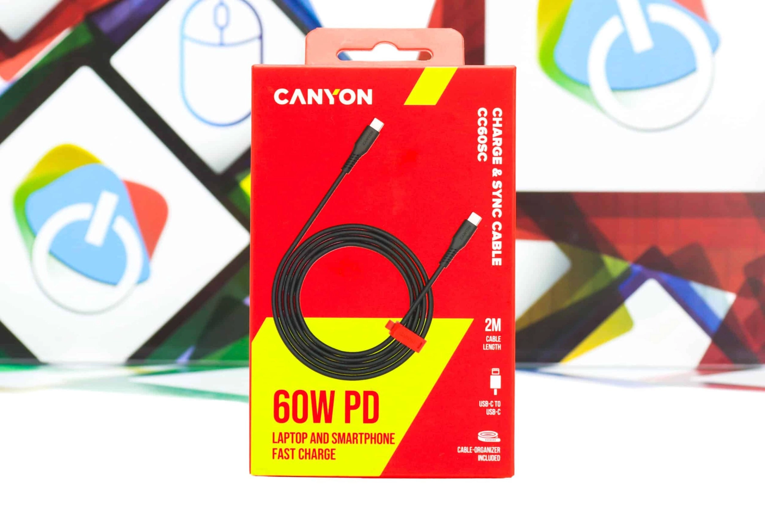 CANYON cC60SC cable C-C 60W 2m