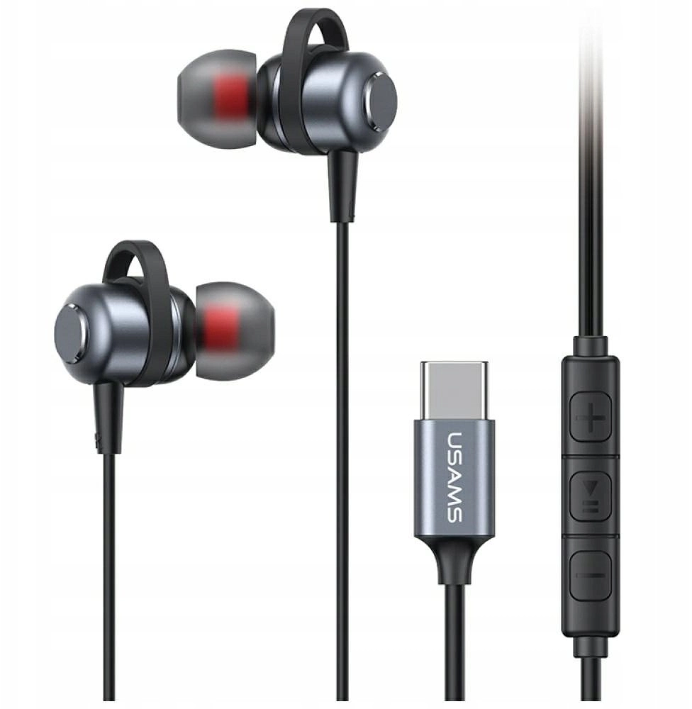 USAMS EP-48 USB-C tarnish stereo headphones