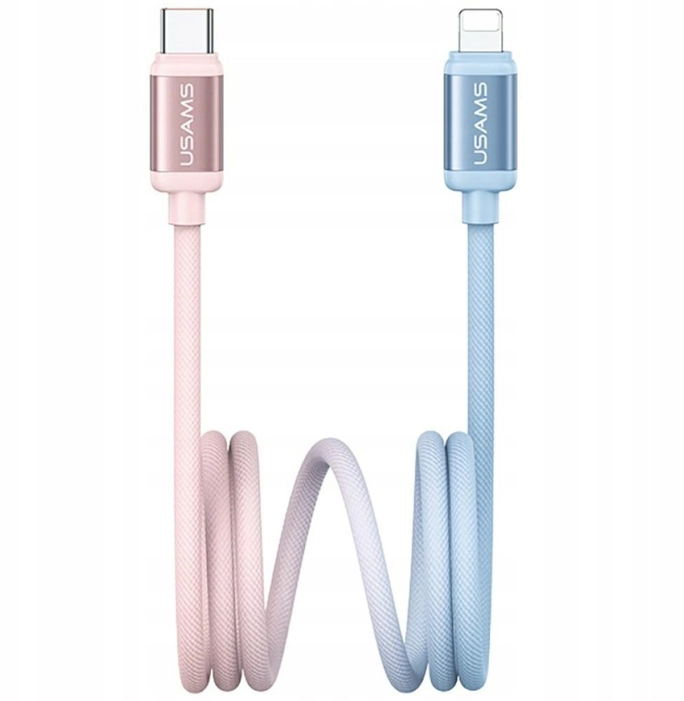 Kabel USB-C / Lightning USAMS Bicolor