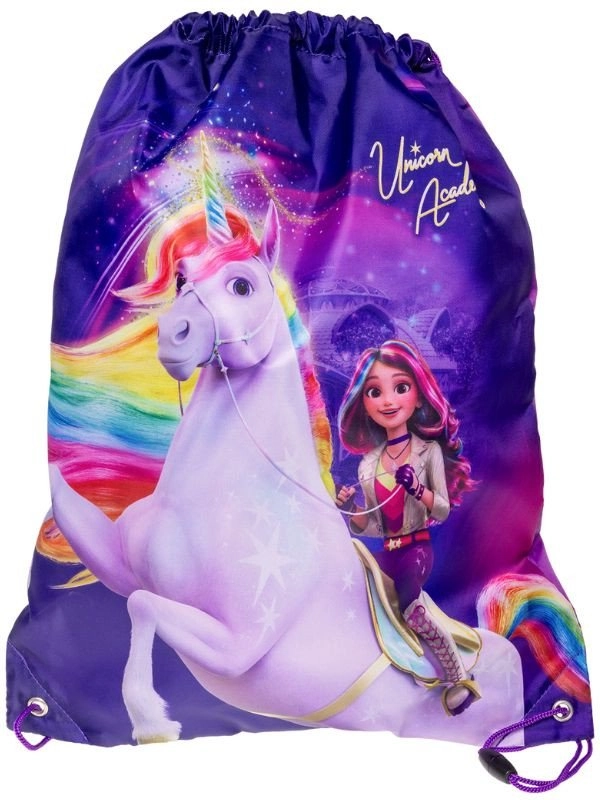 UNICORN ACADEMY Drawstring gym bag 35