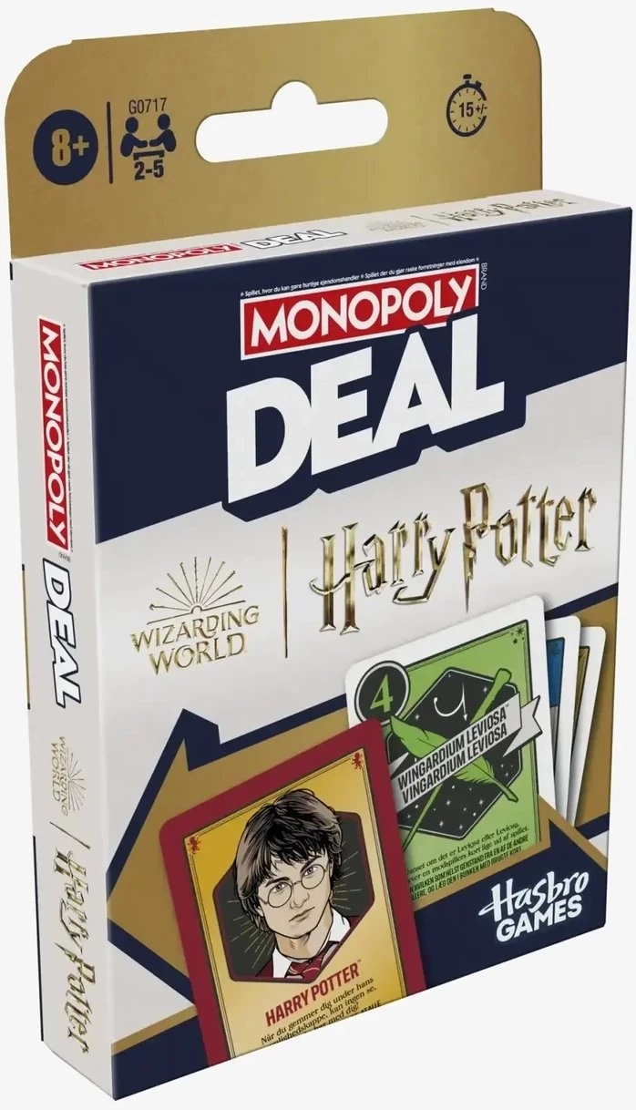 Monopoly Deal Harry Potter DK/NO 342-0717189