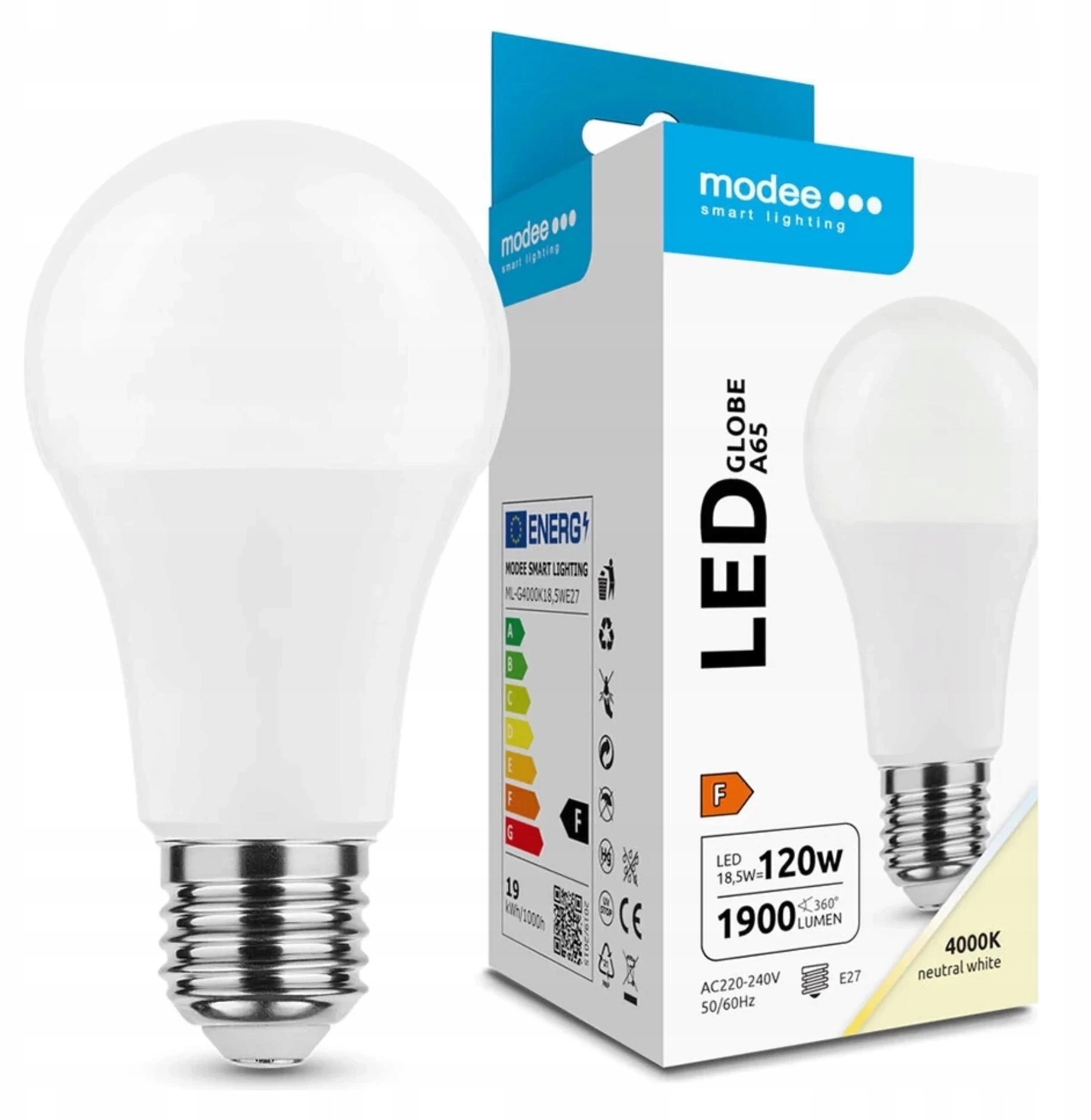 V-TAC ML-G4000K18 5WE27 Modee Lighting LED
