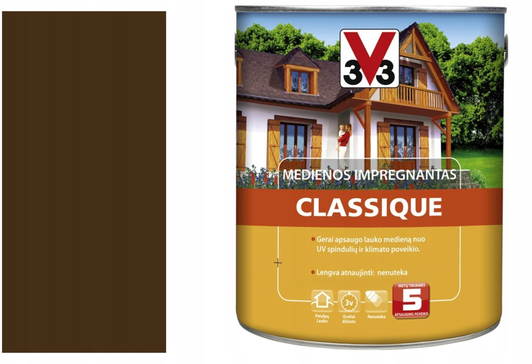 WOOD IMPREGNATOR CLASSIQUE (DARK OAK  0