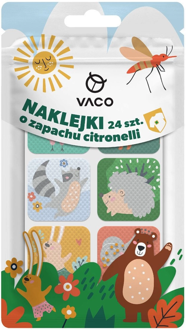 VACO Kids Mosquito repellent stickers for