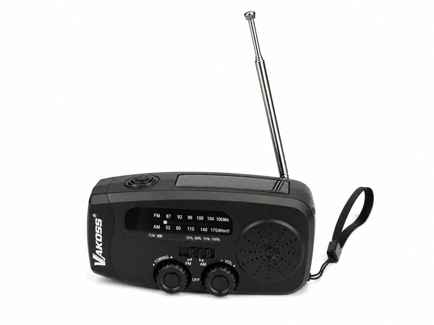 Vakoss FM-3660K FM/AM Emergency Radio with