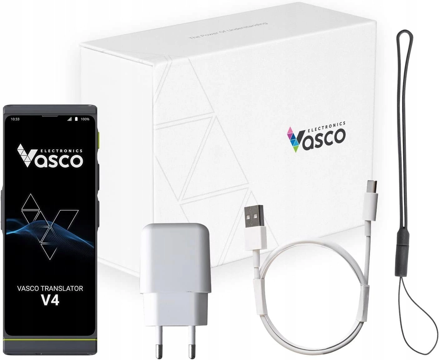 Viedierīce Vasco Translator V4.Black Onyx