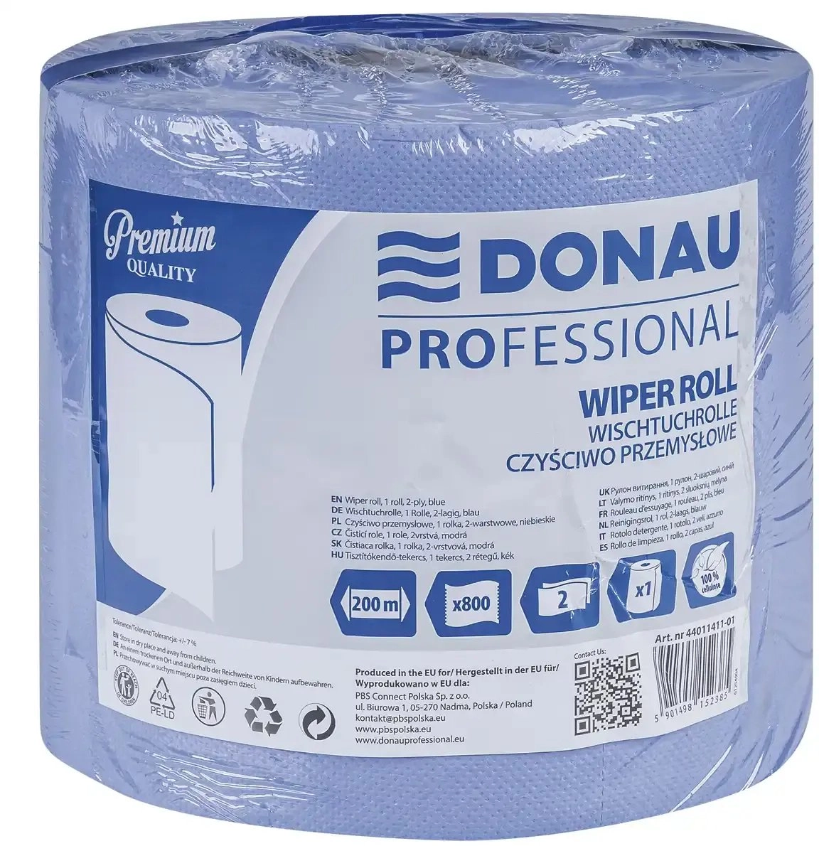 Velvet DONAU PROFESSIONAL industrial cleaning cloth
