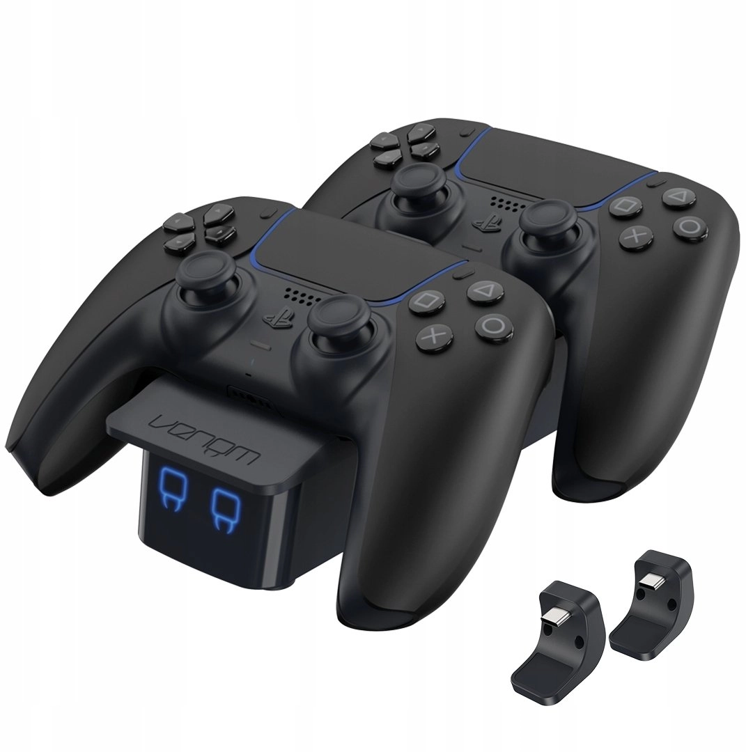 Venom Twin Docking Station schwarz PS5