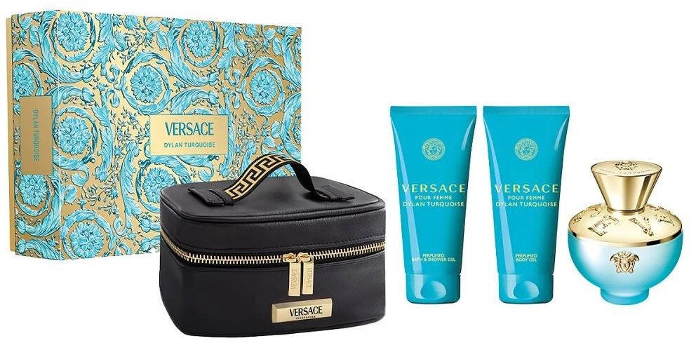 SET VERSACE Dylan Turquoise EDT spray