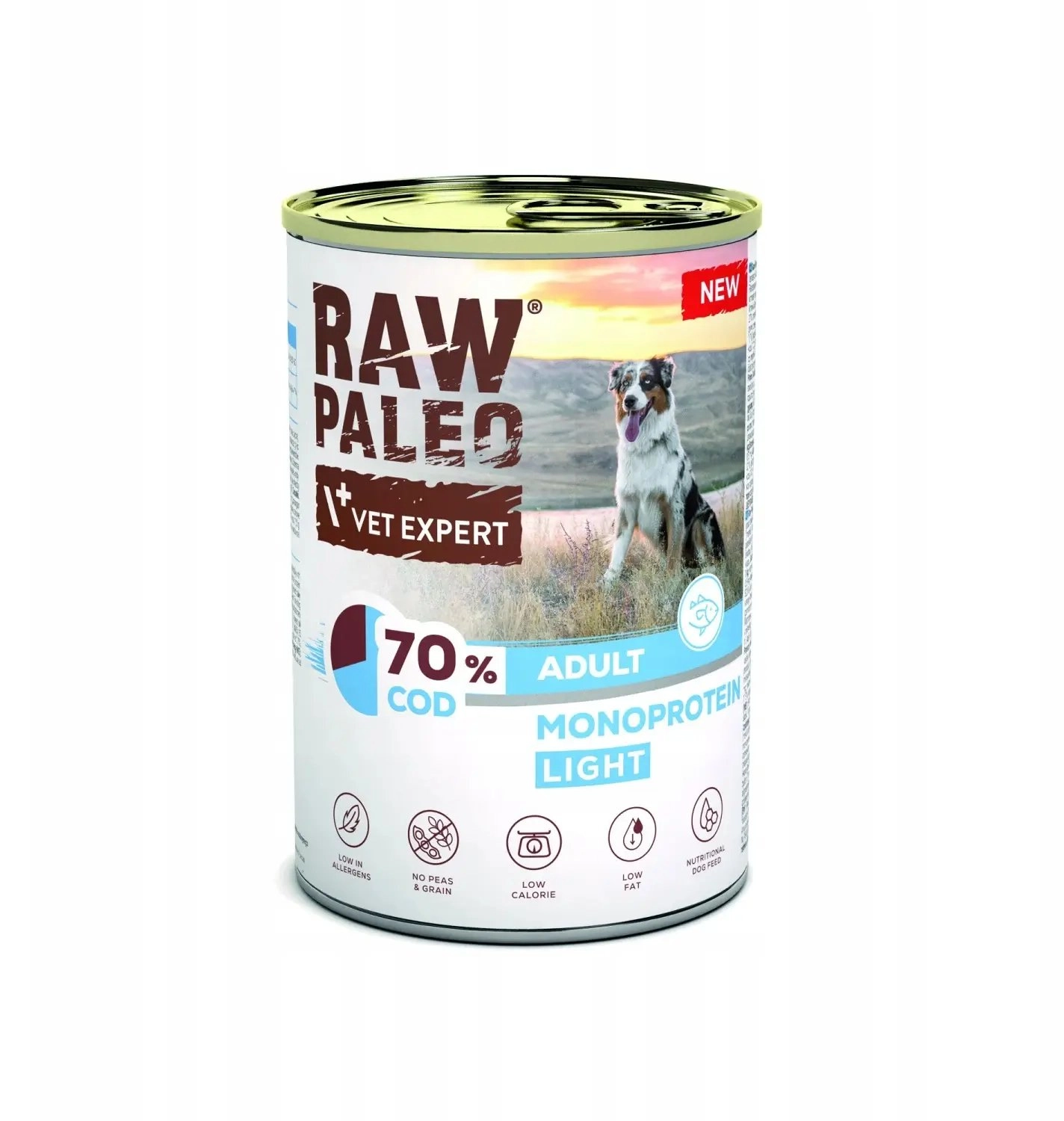 VETEXPERT Raw Paleo Cod Light Monoprotein